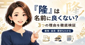 「隆」は名前に良くない3つの理由とは？意味や由来・歴史から徹底検証！